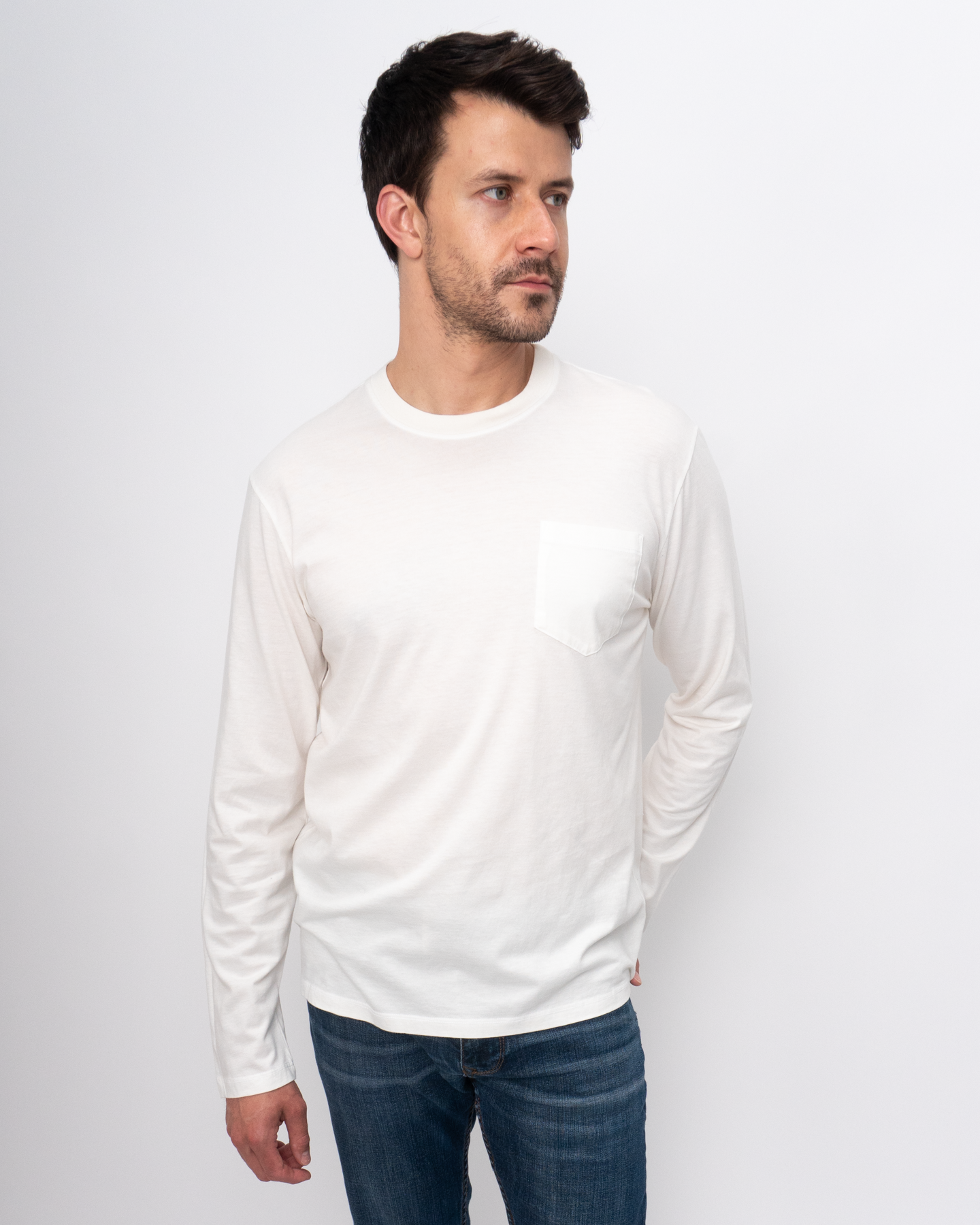 Montecito Supima Long Sleeve Crew