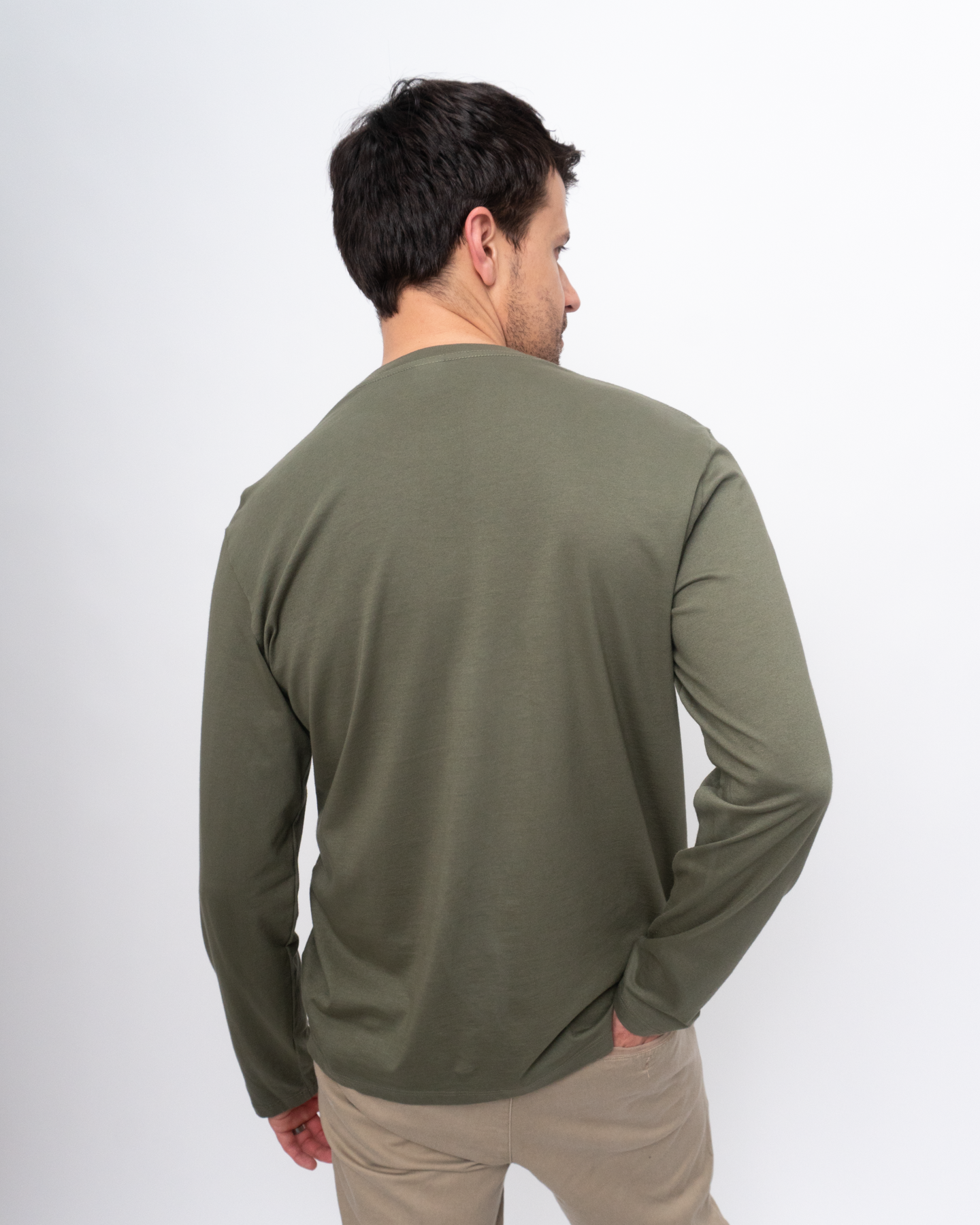 Montecito Supima Long Sleeve Crew